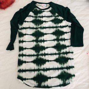 Baseball style T-shirt